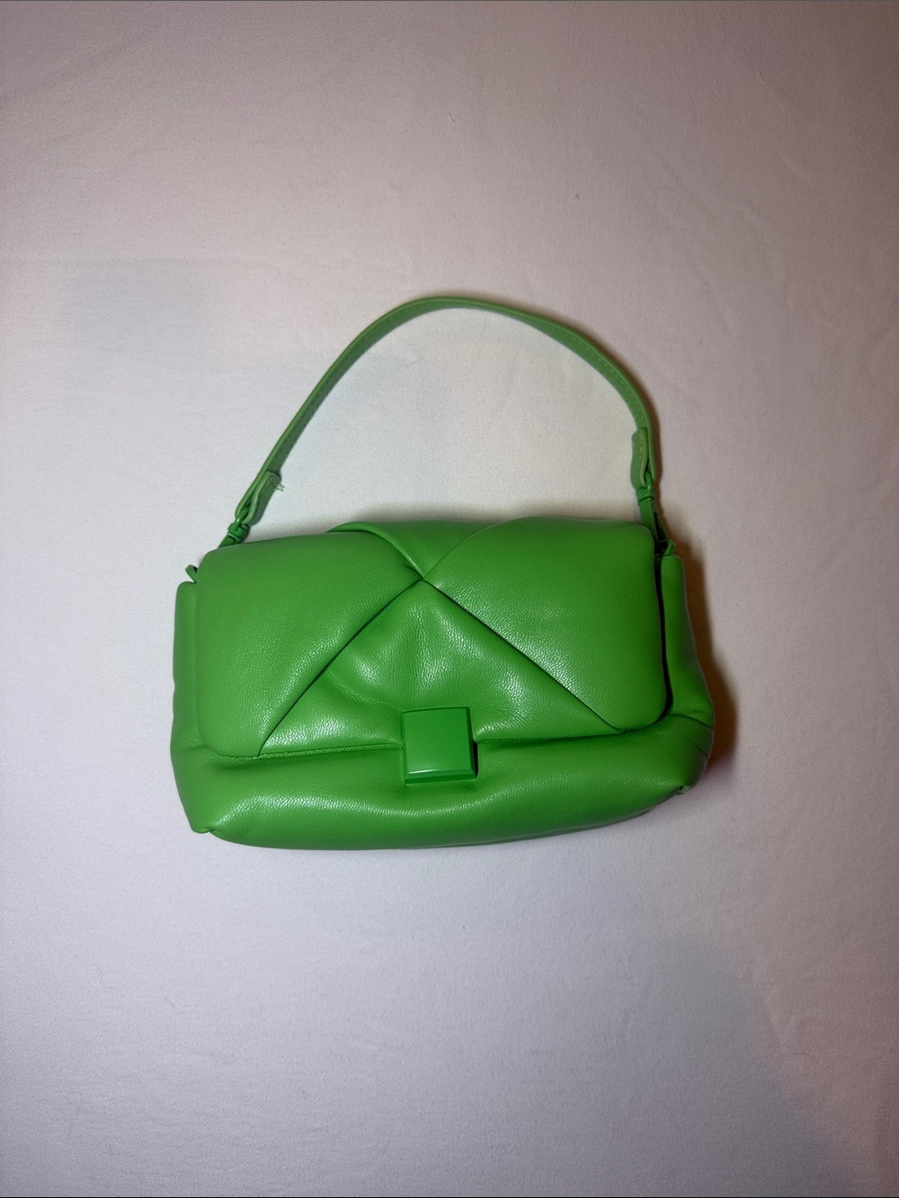a new day Green Mini Shoulder Bag with Folded Flap